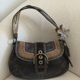 Coach Brown Western Large Soho Bag
