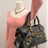 Balenciaga Giant 21 Black City Bag
