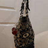 Coach Grey Signature Gallery Tote Bag