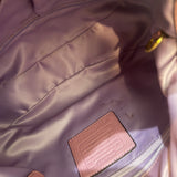 Coach Pink Op Art Patchwork Shoulder Bag
