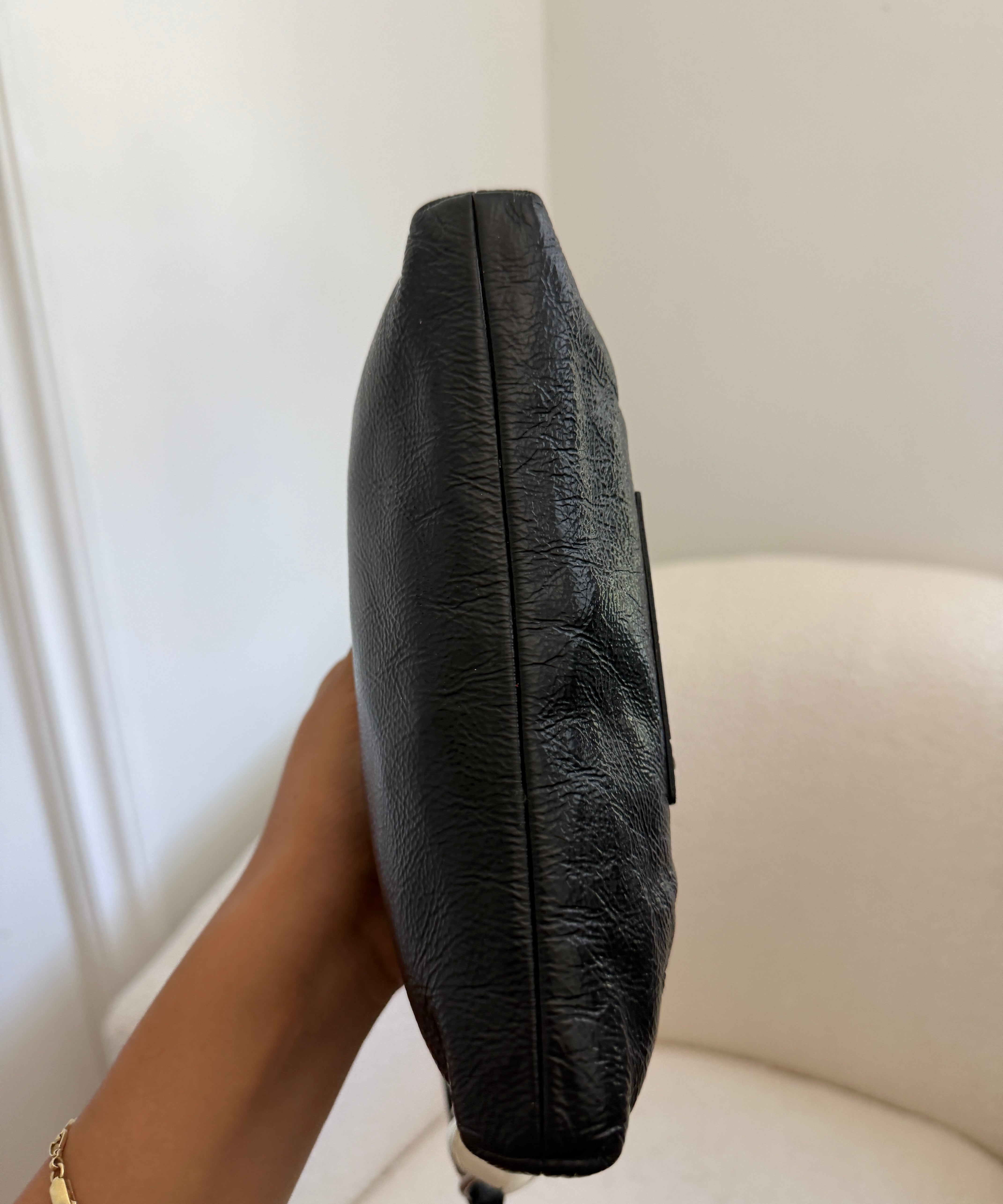 Coach Black Poppy Mini Shoulder Bag