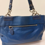 Coach Navy Blue Penelope Tote Bag