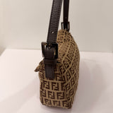 Fendi Signature Brown Baguette Bag