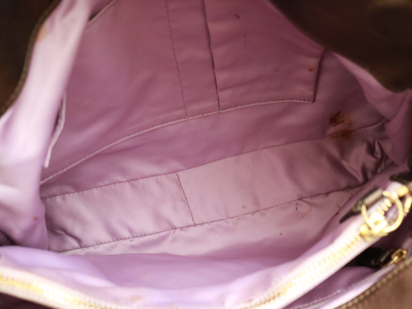 Coach Brown Garnett Turnlock Bag