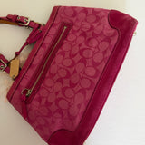 Coach Pink Hamptons Shoulder Bag