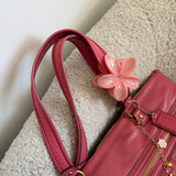 Coach Patent Leather Pink Poppy Tote Bag