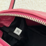 Miu Miu Mauve Hot Pink Lux Bow Leather Pochette