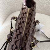 Coach Brown Monogram Tote Bag