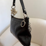 Coach Black Poppy Mini Shoulder Bag