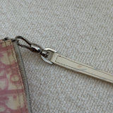 Pink Dior Saddle Trotter Shoulder Bag