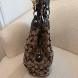 Brown Coach Signature Soho Lynn Bag