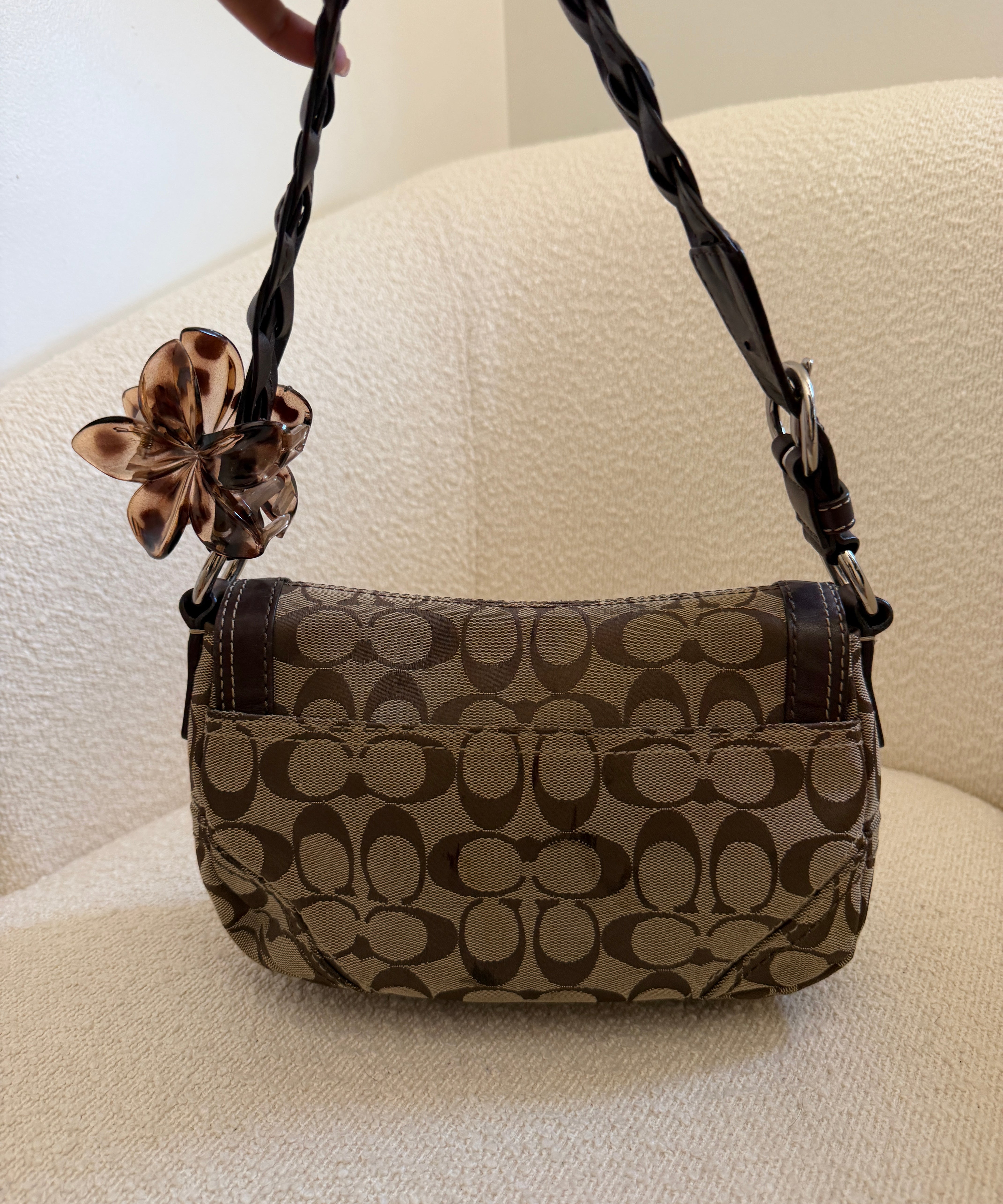 Coach Brown Chelsea Shoulder Bag