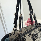 Coach Grey Carriage Tote Bag