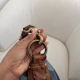 Denim Coach Canvas Large Carly Bag