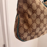 Teal Gucci Jackie Shoulder Bag