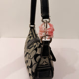 Coach Grey Signature Demi Hamptons Bag