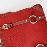 Coach Red Signature Tote Bag