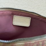 Pink Dior Saddle Trotter Shoulder Bag