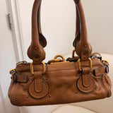 Chloe Mini Paddington Leather Tan Handbag
