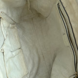 White Leather Gucci Soho Double-G Tote