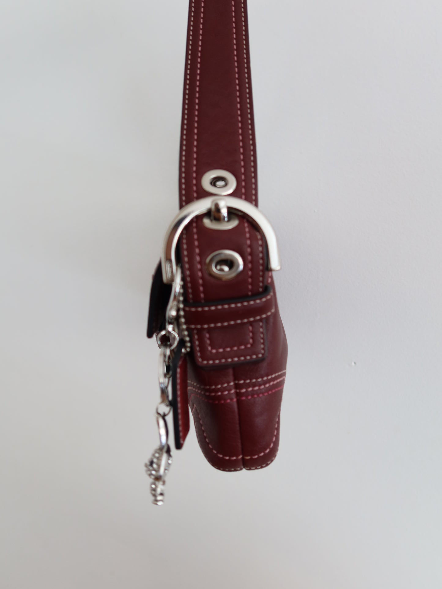 Rare Maroon Soho Demi Flap