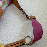 Rare Coach Striped Double Pocket Soho Bag