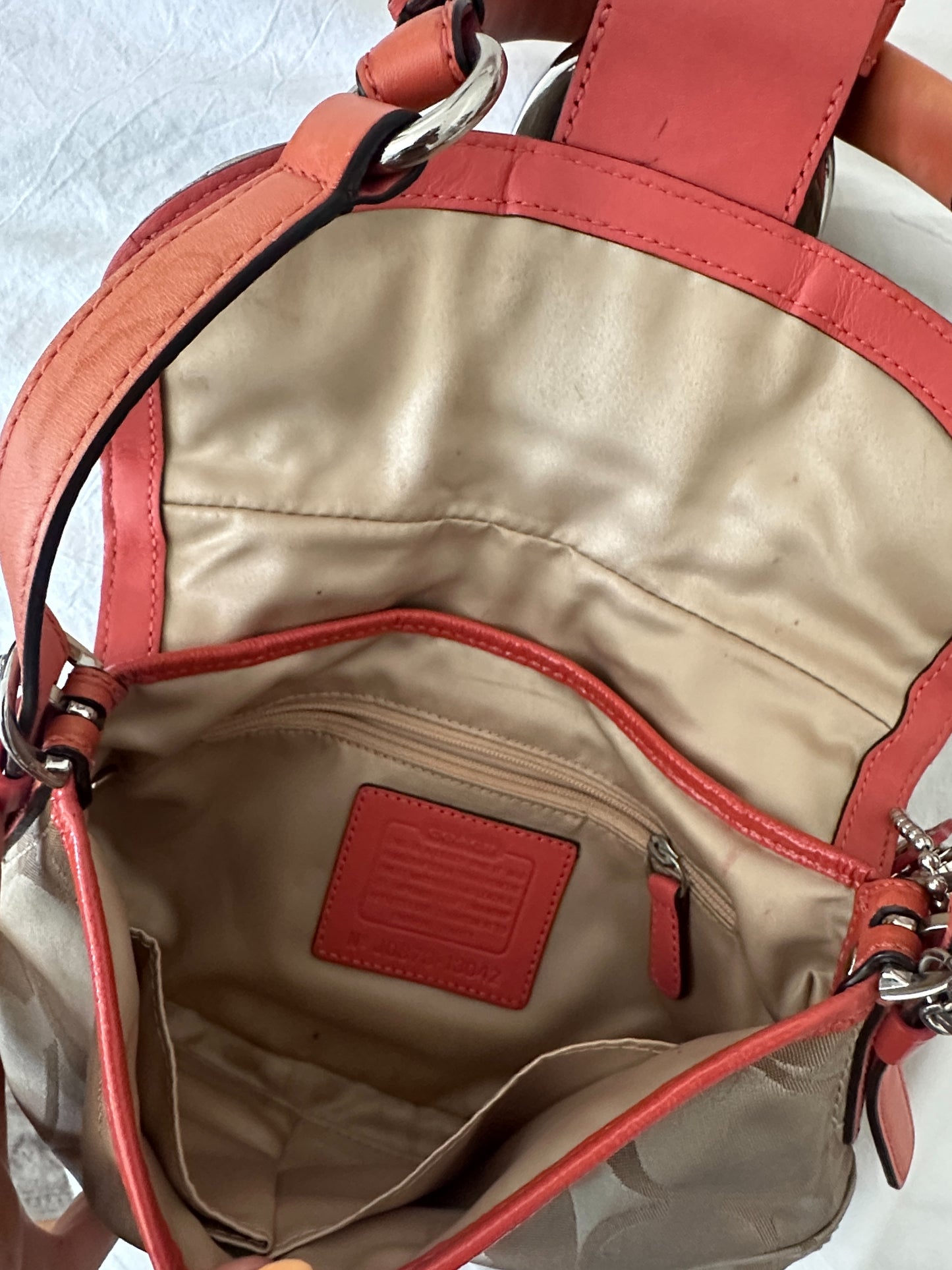 Coach Orange Mini Soho Bag
