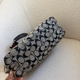 Coach Grey Signature Shoulder Bag