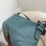Coach Light Blue Leather Large Soho Bag