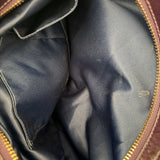 Coach Plum Patent Leather Maggie Bag