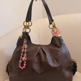 Coach Brown Leather Maggie Shoulder Bag