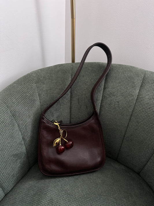 Vintage Coach Mahony Mini Ergo Zip Bag