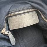 Grey Balenciaga Giant City Bag with Brogue Hardware