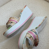 Coach Scribble Optic Peep-Toe Fionah Wedges (8)