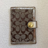 Coach Signaure Gold Planner
