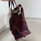 Coach Burgundy Tote Bag