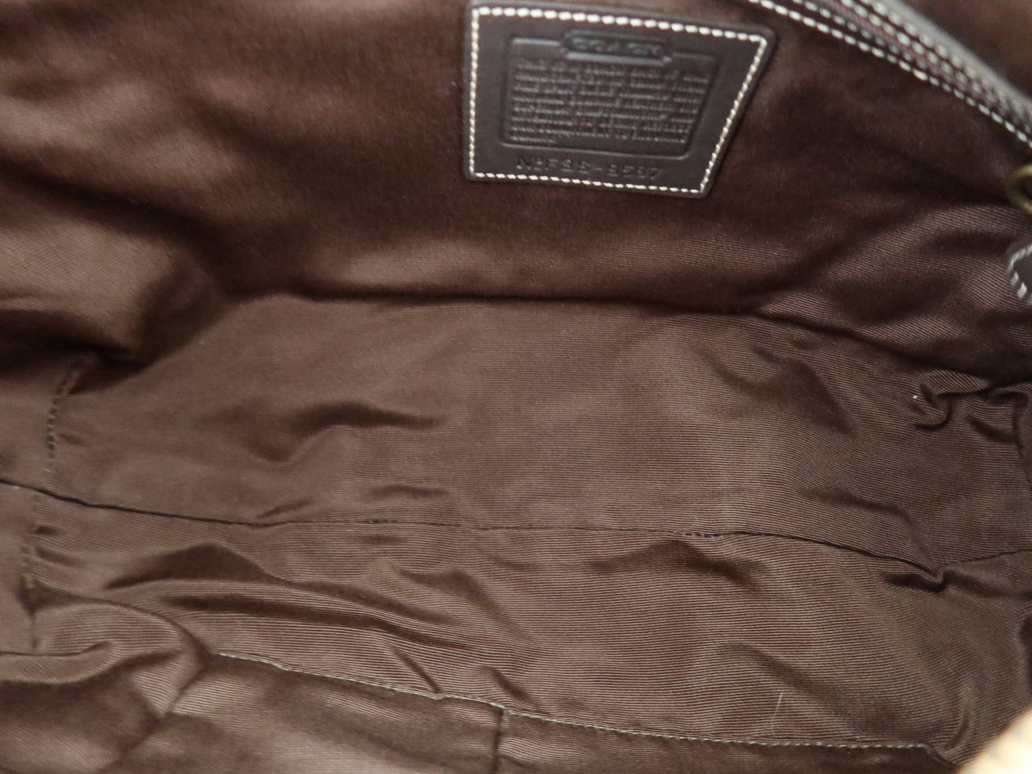 Rare Coach Suede Patchwork Hobo Bag Set