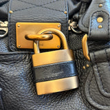Chloe Black Paddington Leather Handbag