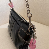 Coach Patent Black East West Shoulder Bag