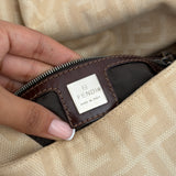 Fendi Signature Beige Mamma Baguette Bag