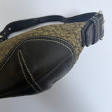 Coach Brown Signature Mini Hobo Bag
