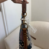 Rare Coach Denim Patchwork Shoulder Bag
