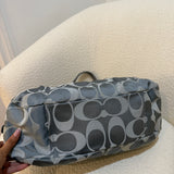 Coach Grey Signature Lexi Tote Bag