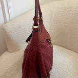 Red Gucci Mini D-Ring Shoulder Bag