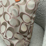 Coach Pink Signature Poppy Tote Bag