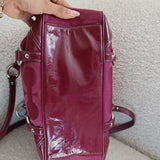 Coach Plum Signature Tote Bag