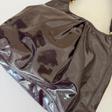 Coach Plum Patent Leather Maggie Bag