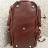 Brown Chloe Betty Leather Shoulder bag
