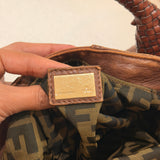 Brown Fendi Spy Shoulder Bag