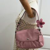 Coach Pink Mini Pleated Soho Bag
